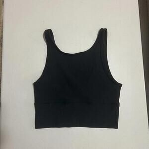 Power Pivot Ribbed Tank Top Lululemon Black reversible size 8